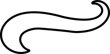 Kuyrukta dönen sportif kuyruk ikonu. Futbol, beyzbol tipografisi harfler için mesaj kuyruğu veya şeffaf arkaplanda izole edilmiş uygulamalar için eski spor logosu vektörü veya web retro