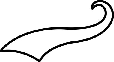 Kuyrukta dönen sportif kuyruk ikonu. Futbol, beyzbol tipografisi harfler için mesaj kuyruğu veya şeffaf arkaplanda izole edilmiş uygulamalar için eski spor logosu vektörü veya web retro