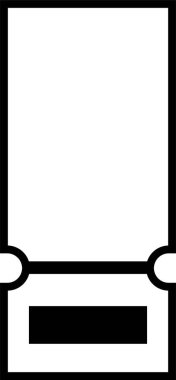 Piyango bileti ikonu. Şeffaf arkaplanda izole edilmiş uygulamalar veya web sitesi resmi için vektör. Satır Biletleri veya Kuponlar, kredi kartı, çip kartı sembolü için etkinlik veya program erişim simgesi.