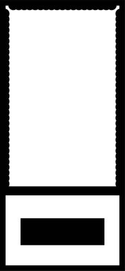 Piyango bileti ikonu. Şeffaf arkaplanda izole edilmiş uygulamalar veya web sitesi resmi için vektör. Satır Biletleri veya Kuponlar, kredi kartı, çip kartı sembolü için etkinlik veya program erişim simgesi.