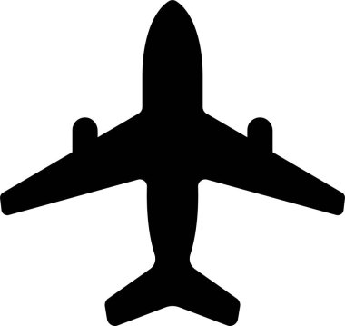 Airplane aviation icon in flat. vector for apps or websites Flight transport symbol Travel Abstract neon airplane forces animation flying plane arrivals isolated on transparent background