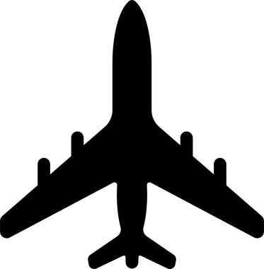 Airplane aviation icon in flat. vector for apps or websites Flight transport symbol Travel Abstract neon airplane forces animation flying plane arrivals isolated on transparent background