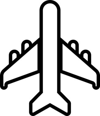 Airplane aviation icon in line. vector for apps or websites Flight transport symbol Travel Abstract neon airplane forces animation flying plane arrivals isolated on transparent background