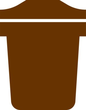 Trash bin Garbage icon in flat. vector for apps or web trash dustbin sign icon isolated on transparent background elements Waste Disposal, Waste Management, Landfill, Can, Dumping, Dumpster