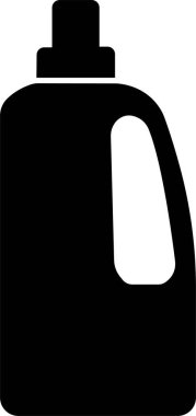 Plastic Bottles icon in flat. Plastic Water Bottle symbols collection Cleaning and Hygiene detergent for laundry Products isolated on transparent background. vector for apps or web