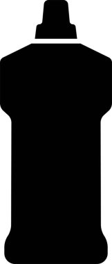 Plastic Bottles icon in flat. Plastic Water Bottle symbols collection Cleaning and Hygiene detergent for laundry Products isolated on transparent background. vector for apps or web