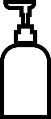 Plastic Bottles icon in line. Plastic Water Bottle symbols collection Cleaning and Hygiene detergent for laundry Products isolated on transparent background. vector for apps or web