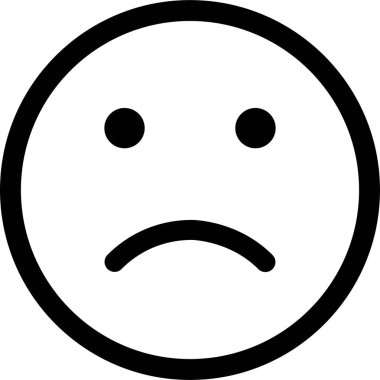 Emotion Icon in line. Emoji icon containing happy emotion, sad, smiling, surprised, angry, relaxed, confused, laughing and shocked isolated on transparent background Vector for apps or web