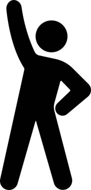 Exercise Fitness Sport people making exercises vector for apps or web training activity, workout Yoga pose, meditate practice Health icon in flat isolated on transparent background