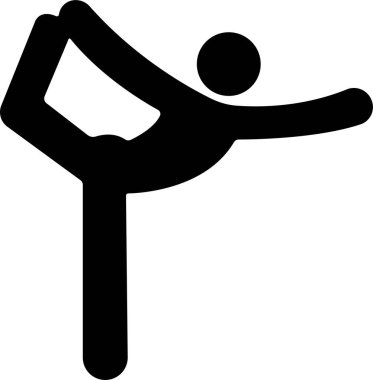 Exercise Fitness Sport people making exercises vector for apps or web training activity, workout Yoga pose, meditate practice Health icon in flat isolated on transparent background