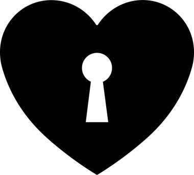 Heart icon in flat. vector signs for apps or web. Valentine's Day, medicine, Love, passion, Romantic concept design symbol health care heartbeat cardiogram isolated on transparent background