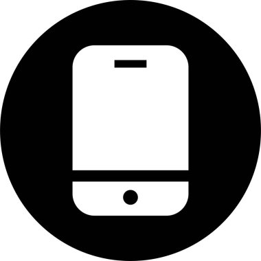 Business card icon in flat. contact information Vector For Mobile apps and Web. Contains such icons as Smartphone profile isolated on transparent background