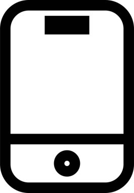 Business card icon in line. contact information Vector For Mobile apps and Web. Contains such icons as Smartphone profile isolated on transparent background