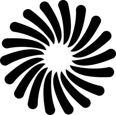 Sunburst, Starburst icon in flat. vector for apps or web Retro wavy edge circle stickers, price promo tags, Empty vintage star burst callouts or sunburst Isolated on transparent background