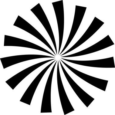 Sunburst, Starburst icon in flat. vector for apps or web Retro wavy edge circle stickers, price promo tags, Empty vintage star burst callouts or sunburst Isolated on transparent background