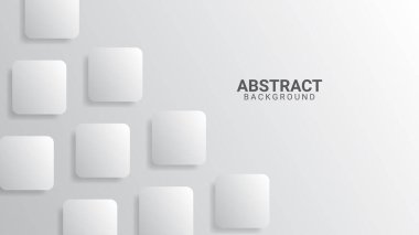 Çember şekil gölgesi olan gri geometrik soyut arkaplan