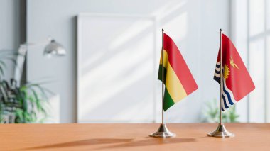 Masada Bolivya ve Kiribati bayrağı