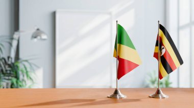 Masada Kongo R ve Uganda Bayrakları