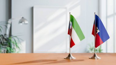 Eşitlikçi Guinea ve Masada Haiti Bayrakları