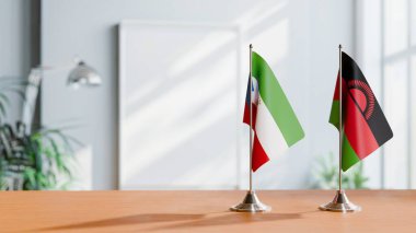 Eşitlikçi Guinea ve Masada Malavi Bayrakları