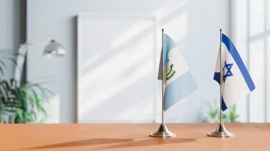 Masada Guatemala ve İsmail 'in bayrakları