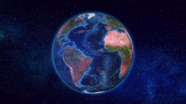 Güney Sudan ve Uganda 'daki komşu ülkelere bayraklarıyla yakınlaşan Dünya