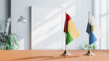 Masada Guinea-BISSAU ve SAN MARINO BLAGLARI