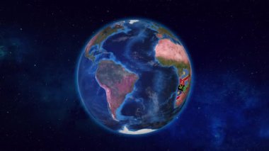 Angola ve Komşu Ülkeler Bayraklarıyla Vurgulandı