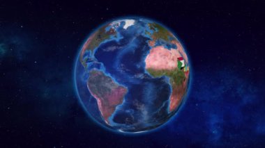Eritre ve Komşu Ülkeler Bayraklarıyla Vurgulandı