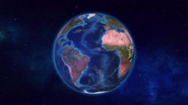 Kenya ve Komşu Ülkeler Bayraklarıyla Vurgulandı