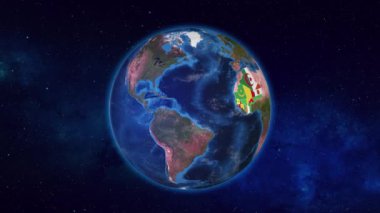 Dünya Mali ve Komşu Ülkeler Bayraklarıyla Vurgulandı