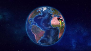 Sudan ve Komşu Ülkeler Bayraklarıyla Dünya Büyüyor