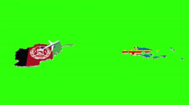 AFGHANISTAN 'dan Aland On GreenScreen' e Uçuşun Canlandırması