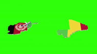 AFGHANISTAN 'dan MALI' ye Yeşil Ekranda Uçuşun Animasyonu