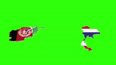 Afgan 'dan Tayland' a Yeşil Ekran 'da Uçuşun Canlandırılması
