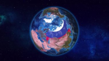 Beyaz Rusya ve Beyaz Rusya 'ya Zoom yapan Dünya Bayraklarıyla Vurgulandı