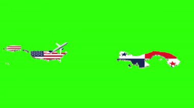 ABD 'den Panama' ya Yeşil Ekranda Uçuşun Canlandırması