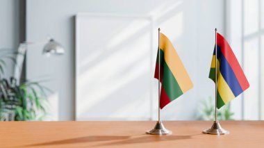 LİTHUANYA VE MAURİTİKA FLAKLARI