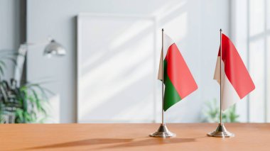 MADAGAScar BALIKLARI VE Masanın Üzerinde Monako