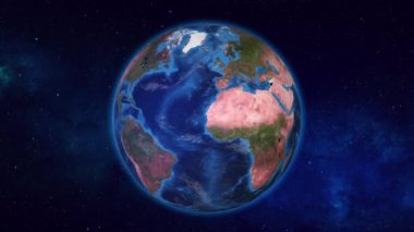 Suriye ve İsrail 'e Zoom yapan Dünya Bayraklarıyla Vurgulandı