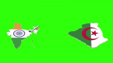 Hindistan 'dan ALGERYA' ya Uçuşun Canlandırılması
