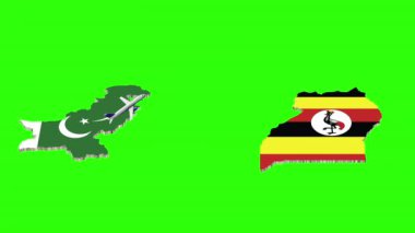 PAKISTAN 'dan UGANDA' ya Uçuş Animasyonu