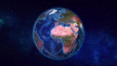 Pakistan ve Komşu Ülkeler Bayraklarıyla Vurgulandı