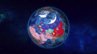 Dünya Rusya ve Komşu Ülkeler Bayraklarıyla Vurgulandı