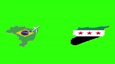 BREZİL 'den ŞİRYA' ya Uçuşun Animasyonu