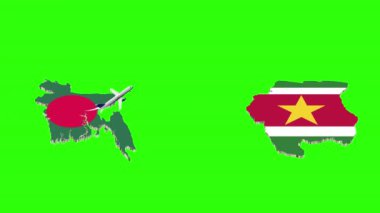 BANGLADESH 'ten SURINAME' a Uçuşun Canlandırılması