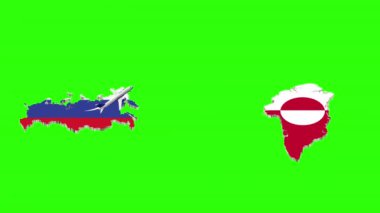 Rusya 'dan Grönland' a Uçuşun Canlandırılması