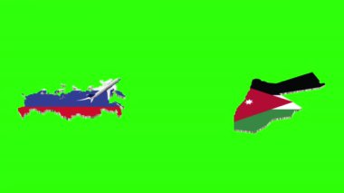 Rusya 'dan JORDAN' a Uçuş Animasyonu