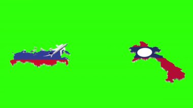 Rusya 'dan LAOS' a Uçuş Animasyonu