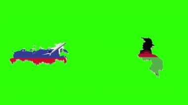 Rusya 'dan Malavi' ye Uçuşun Animasyonu